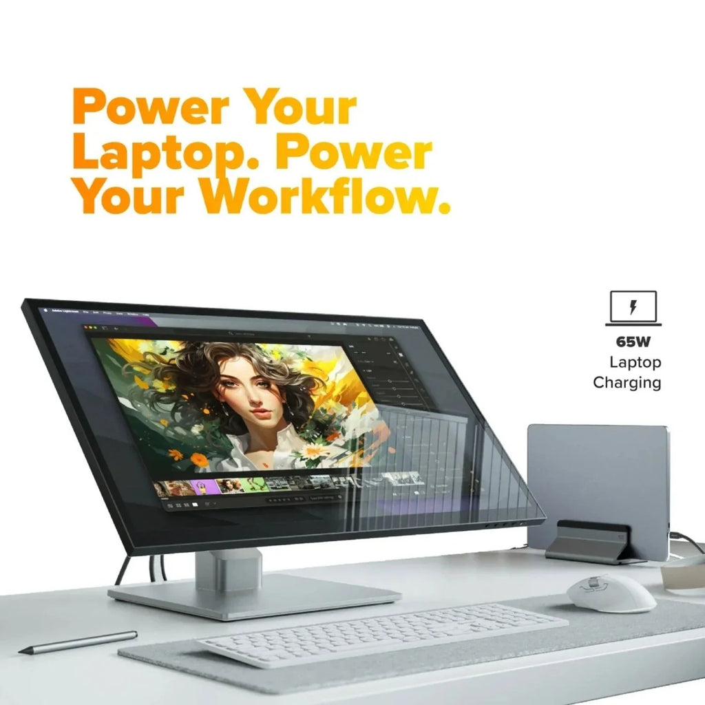 Moniteur Tactile Alogic Clarity Fold Touch 27" 4K avec Webcam et USB-C Power Delivery