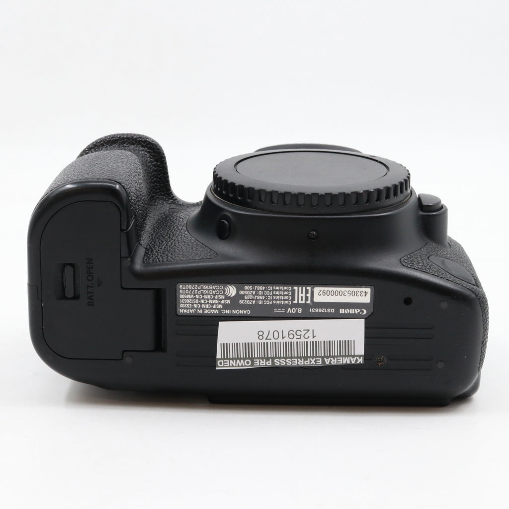 Canon EOS 6D mark II body used