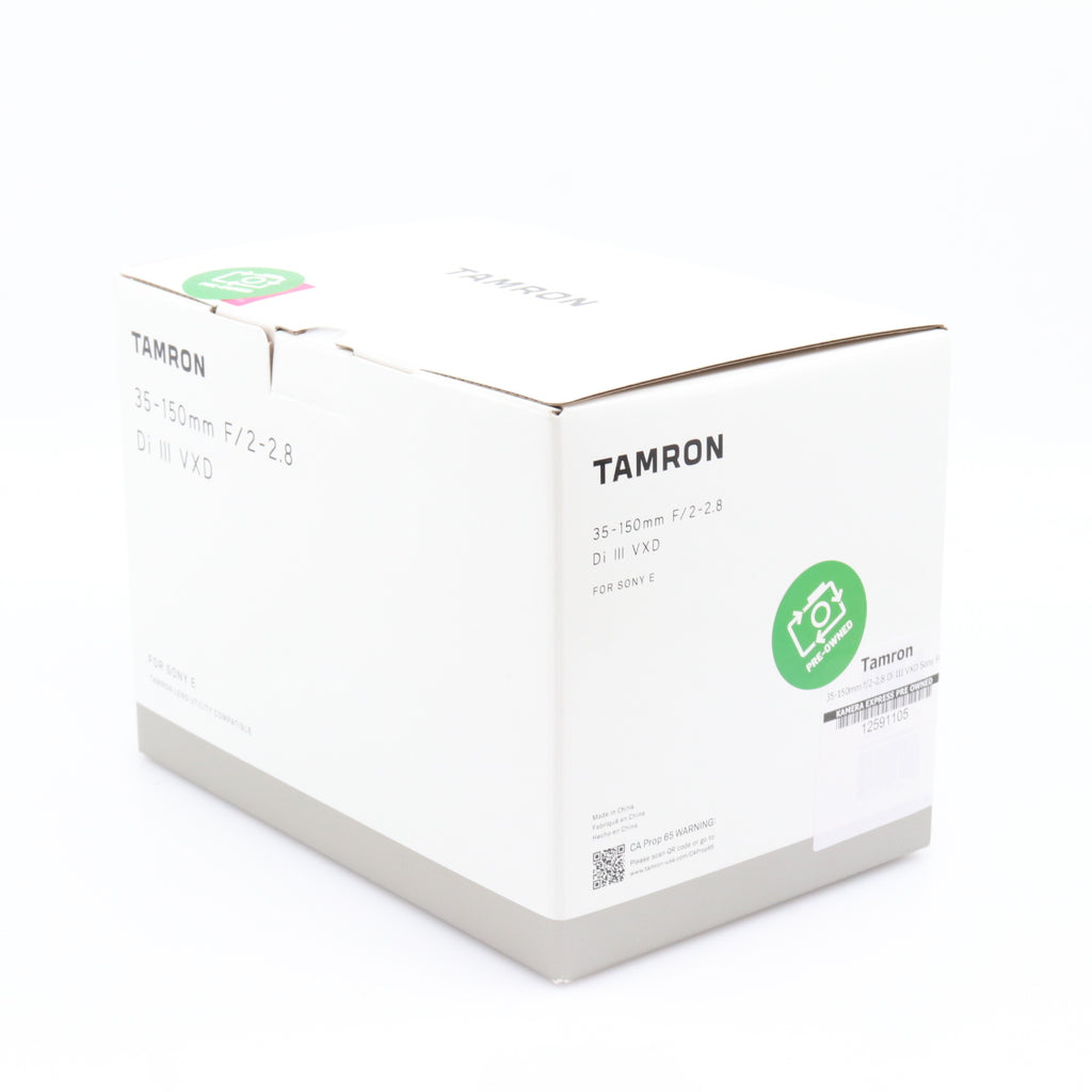Tamron 35-150mm f/2-2.8 Di III VXD Sony FE used