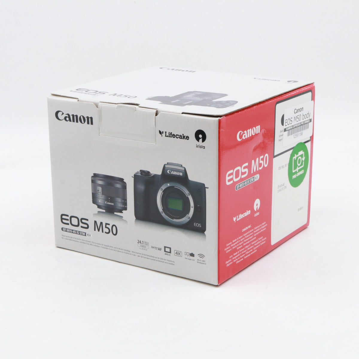 Canon EOS M50 body used