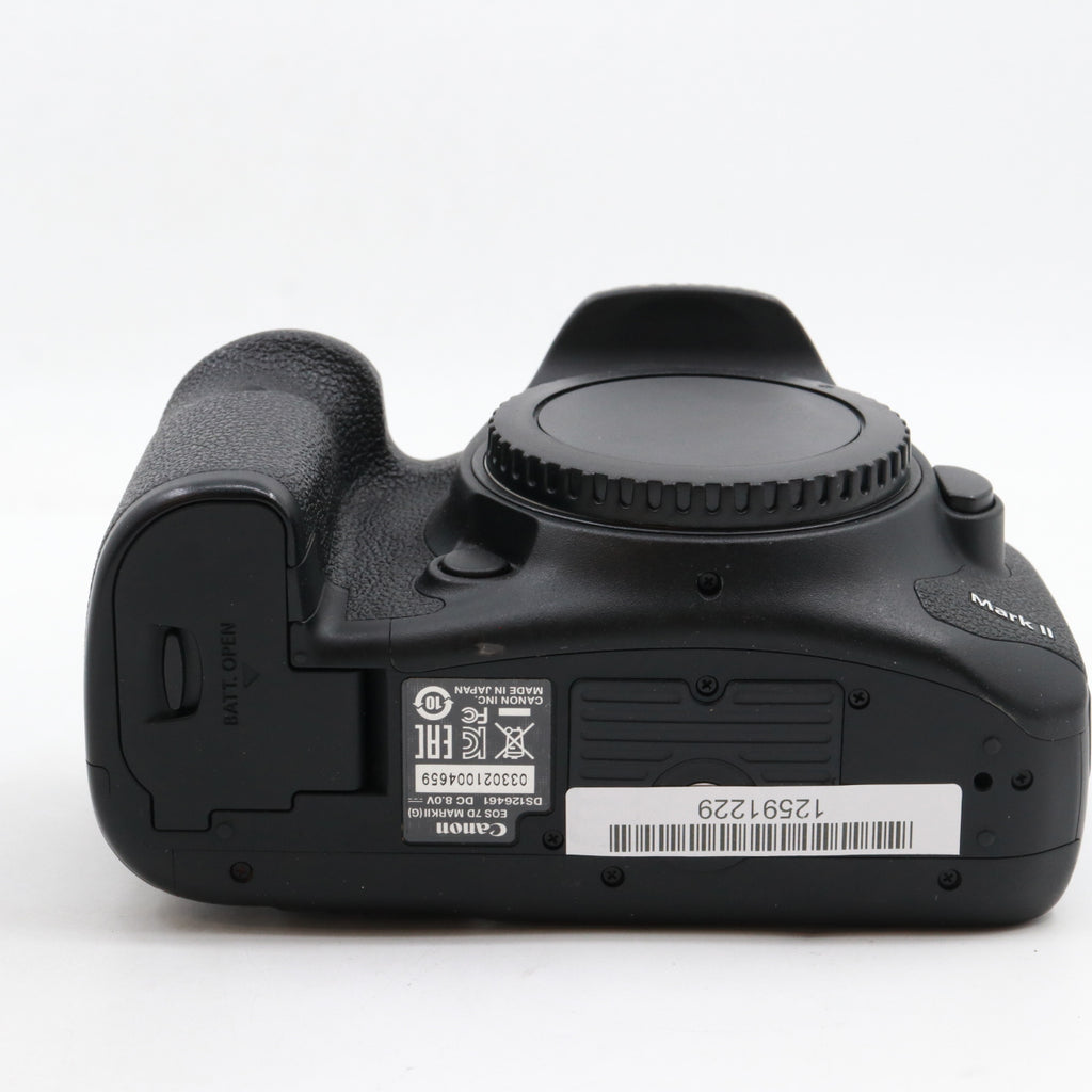 Canon EOS 7D mark II body used