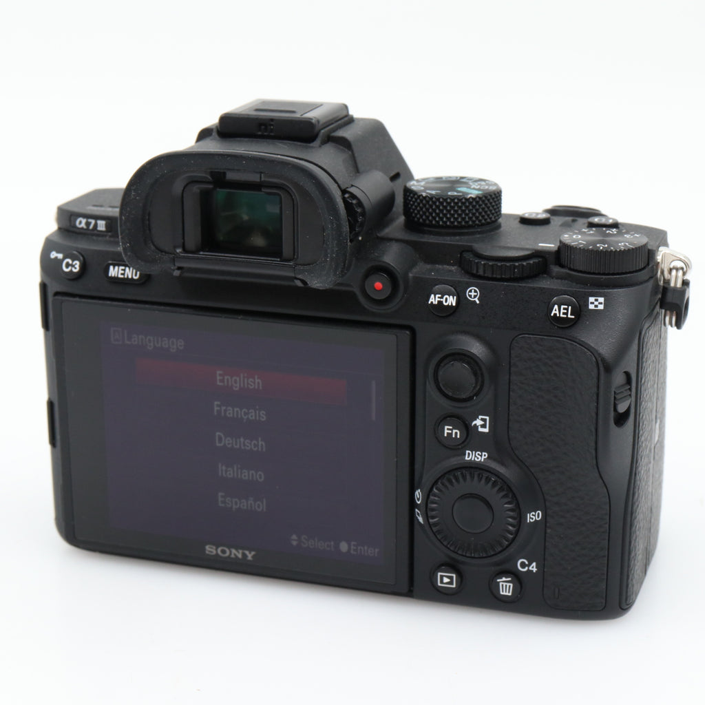 Sony A7 III body used
