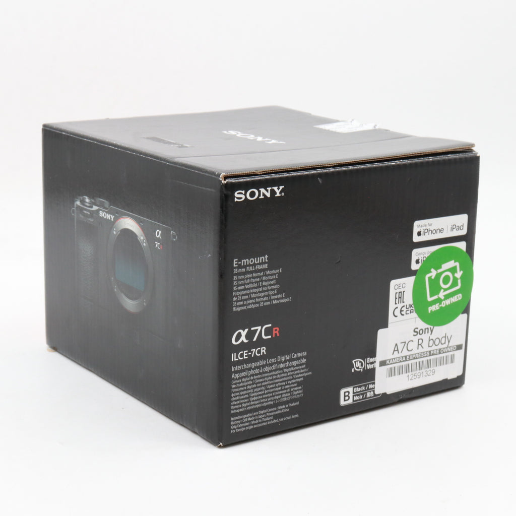 Sony A7C R body used