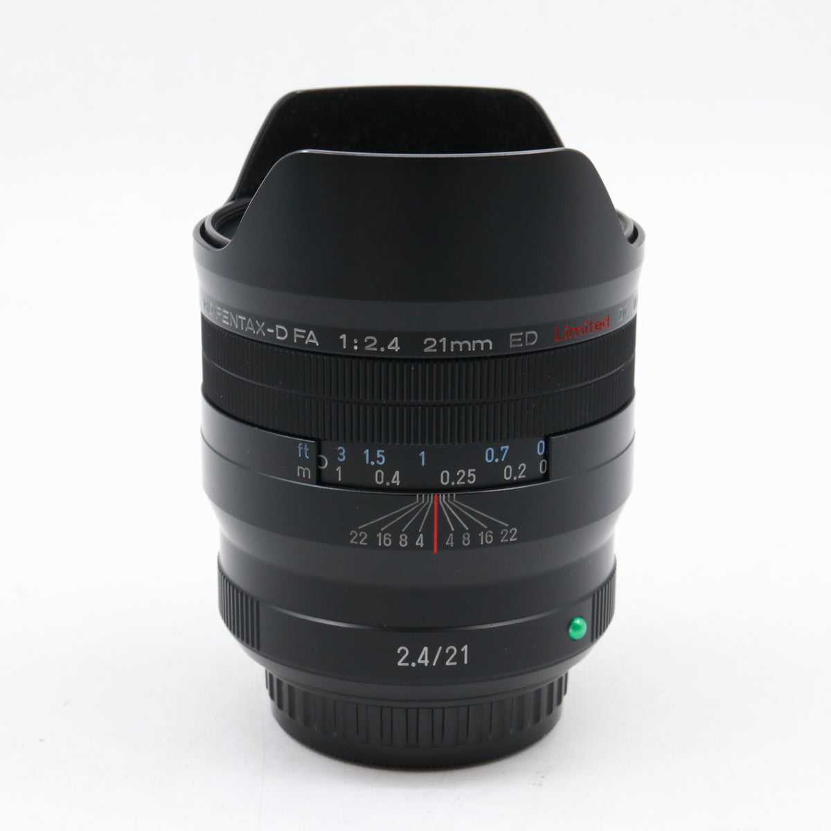 Pentax 21mm f/2.4 ED HD D-FA Limited DC WR black used