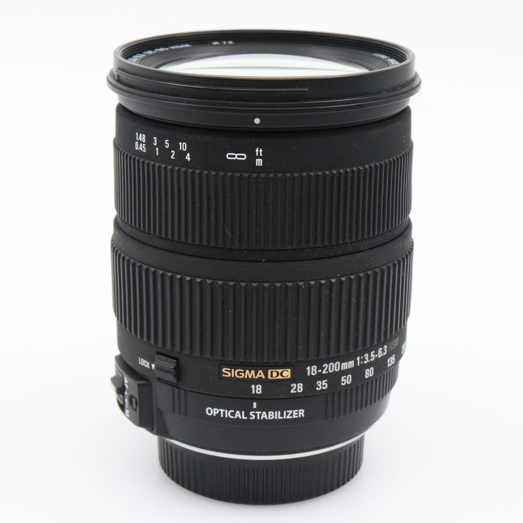 Sigma 18-200mm f/3.5-6.3 DC Macro OS Contemporary Nikon used