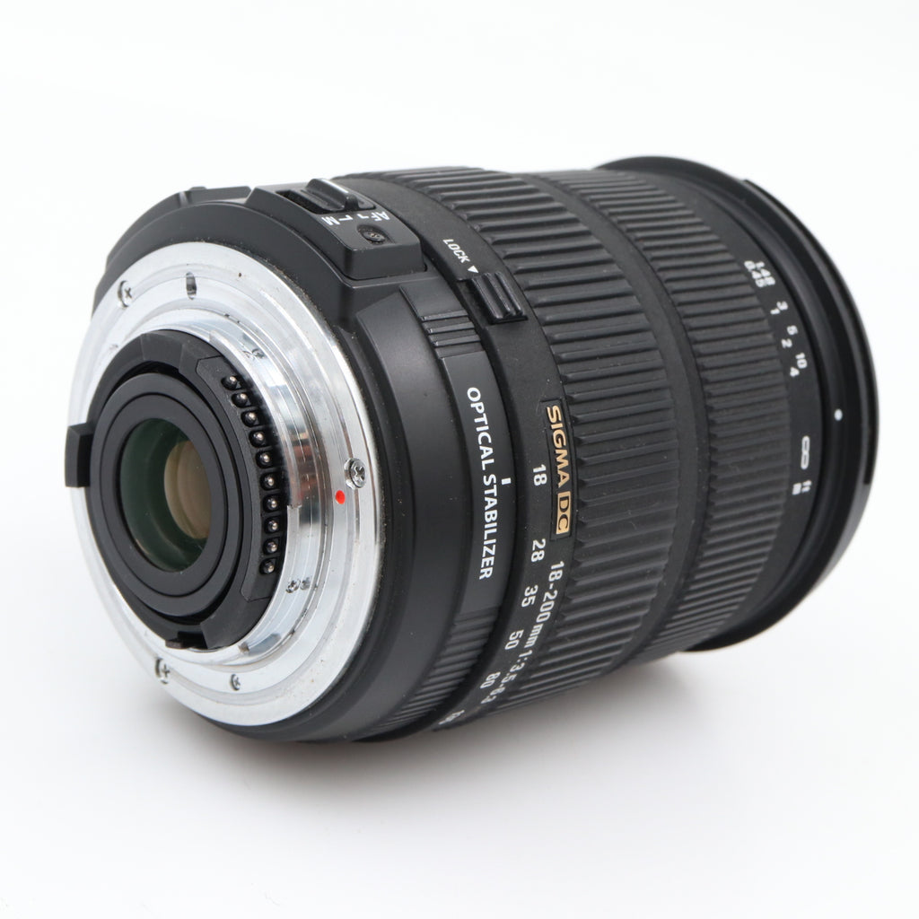 Sigma 18-200mm f/3.5-6.3 DC Macro OS Contemporary Nikon used