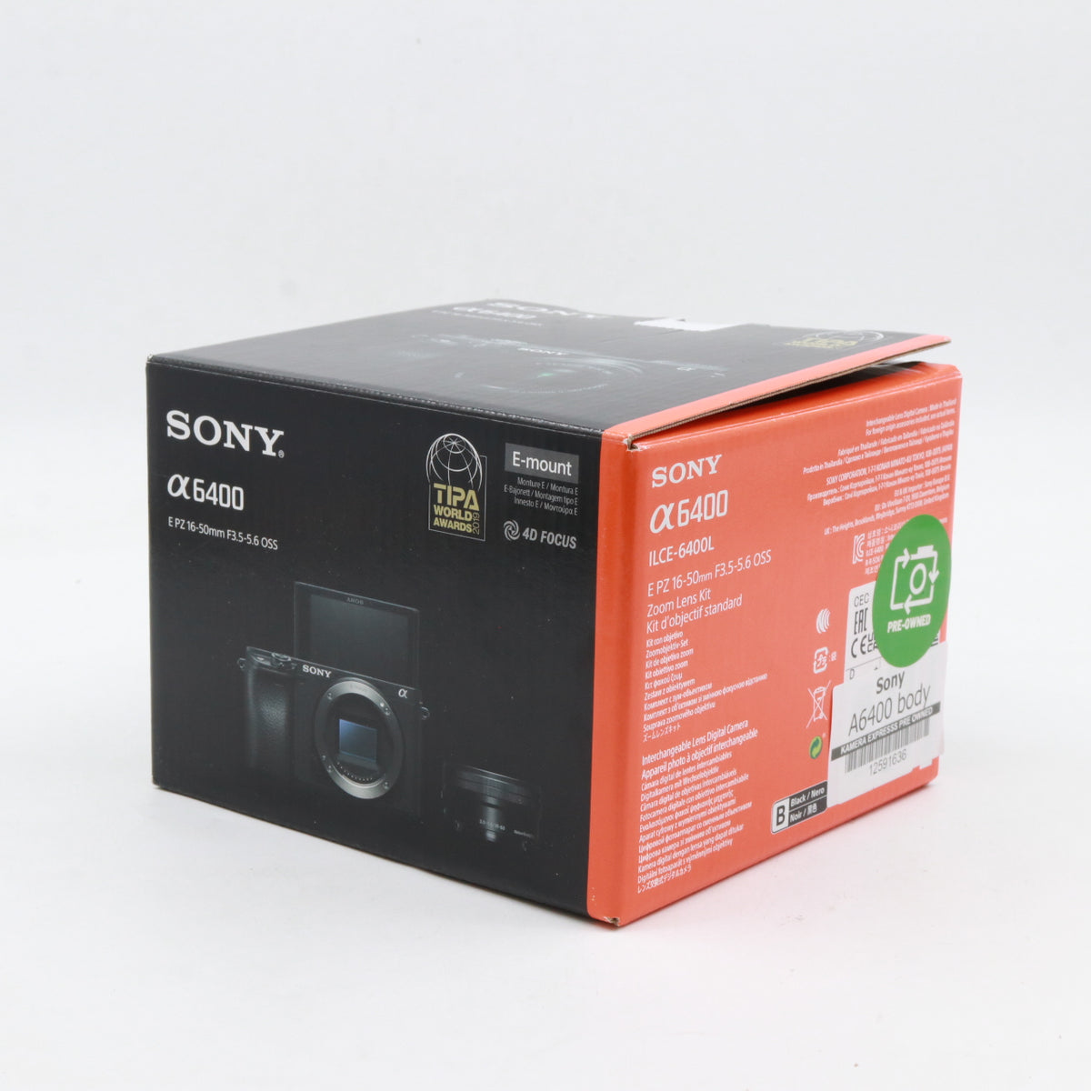 Sony A6400 boîtier occasion