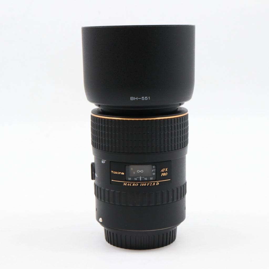 Tokina 100mm f/2.8 AT-X Pro D macro Canon used