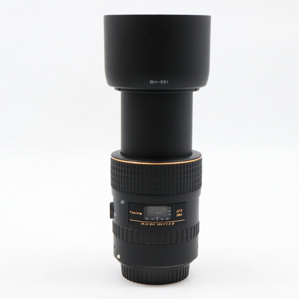 Tokina 100mm f/2.8 AT-X Pro D macro Canon used