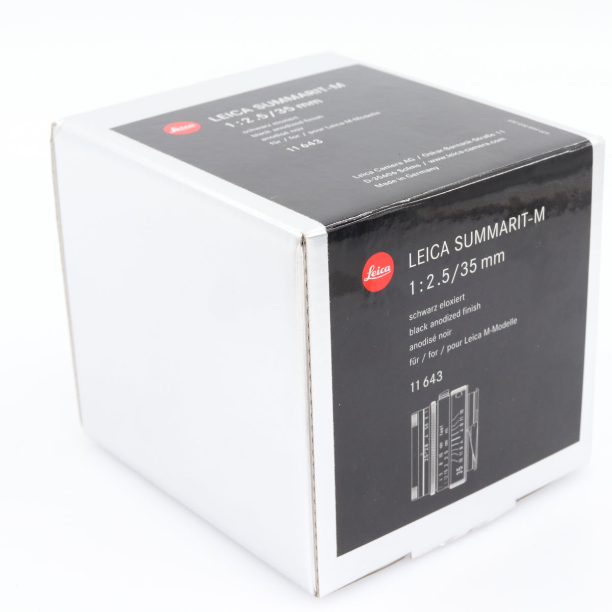 Leica 11643 Summarit-M 35mm F/2.5 used