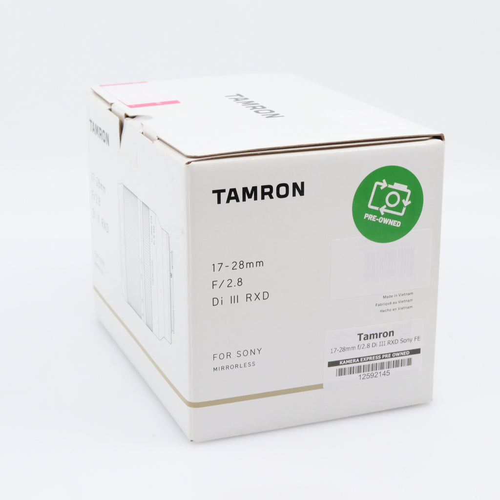 Tamron 17-28mm f/2.8 Di III RXD Sony FE used
