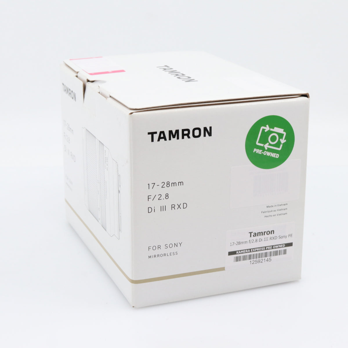 Tamron 17-28mm f/2.8 Di III RXD Sony FE used