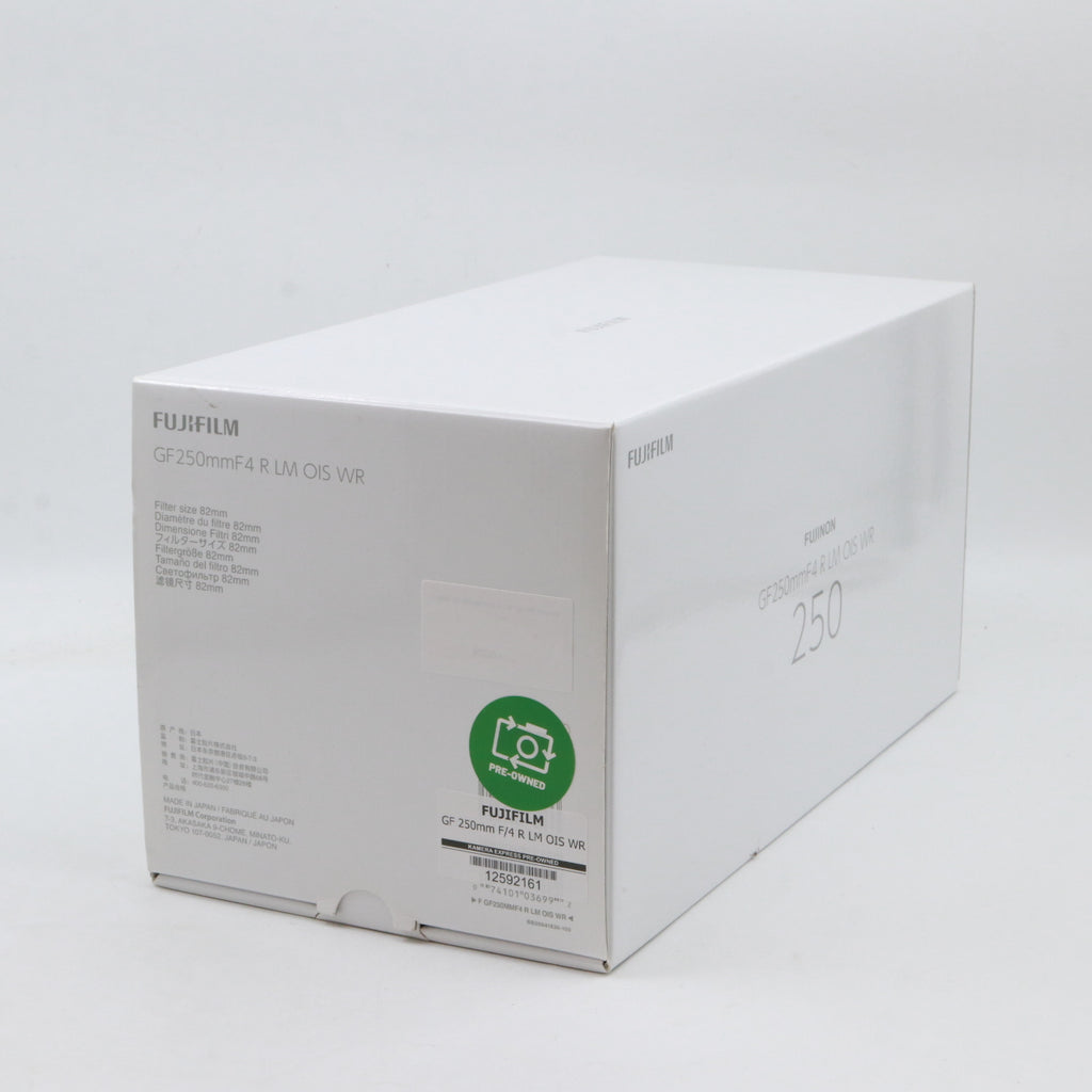 Fujifilm GF 250mm F/4 R LM OIS WR used