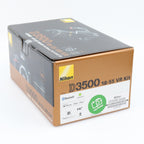 Nikon D3500 body used