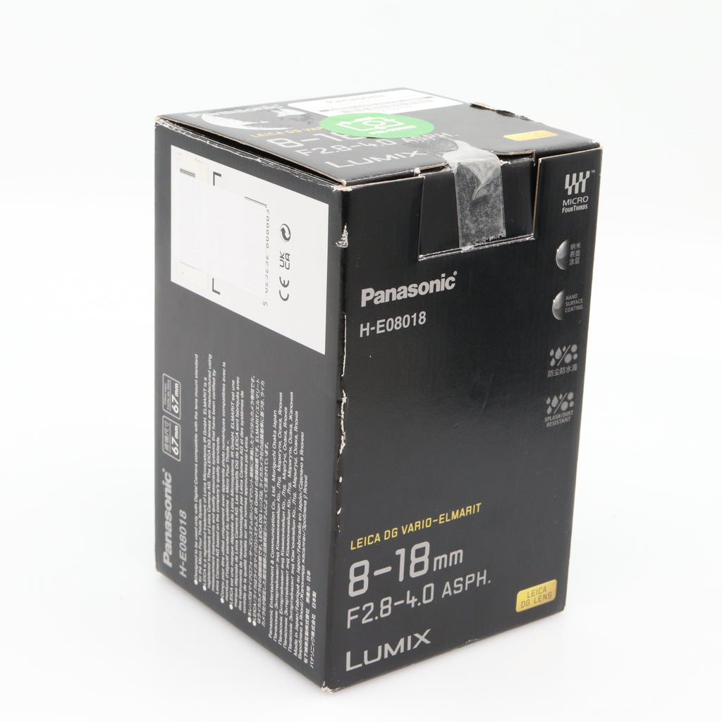 Panasonic Leica DG Vario-Elmarit 8-18mm f/2.8-4 ASPH. occasion