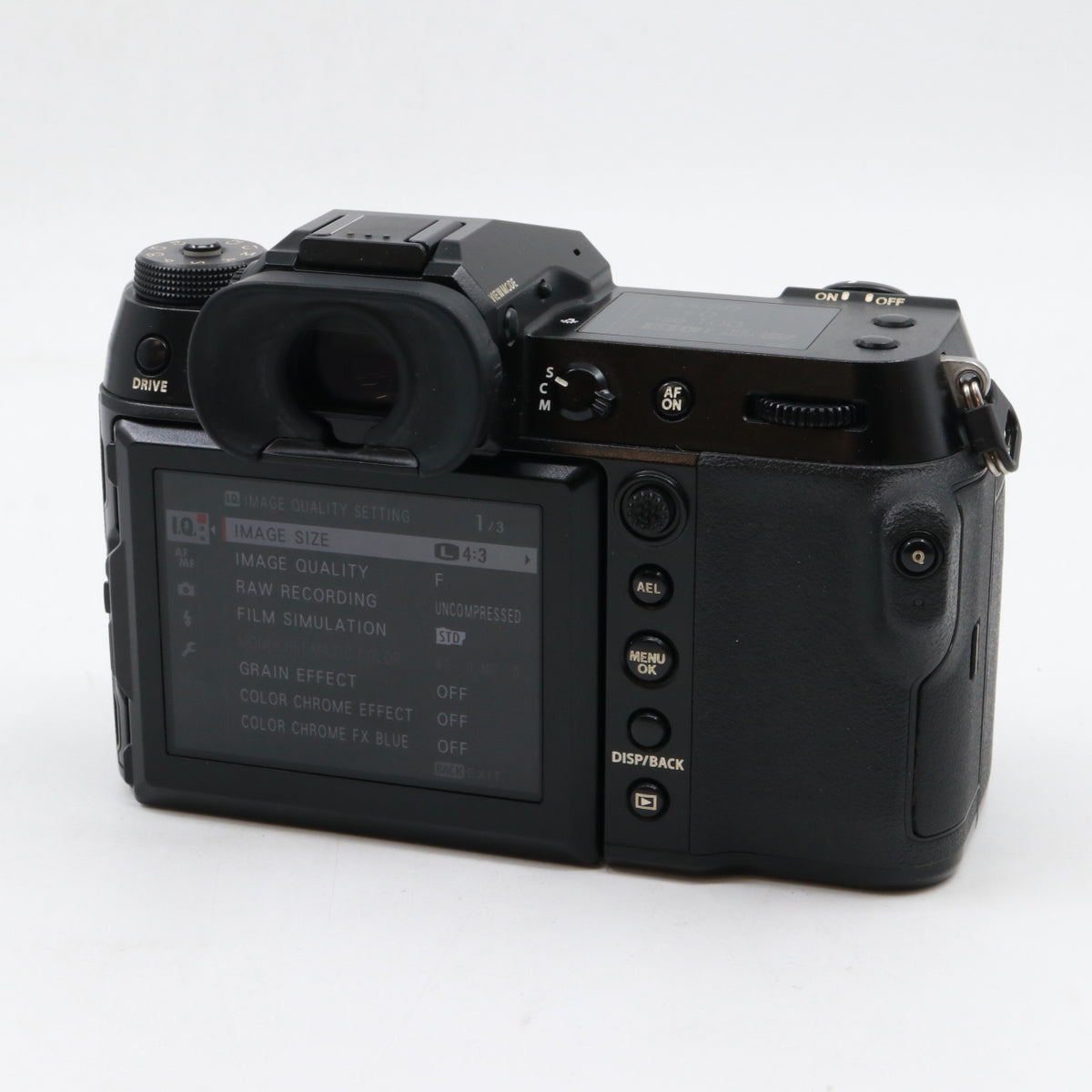 Fujifilm GFX 100S body used
