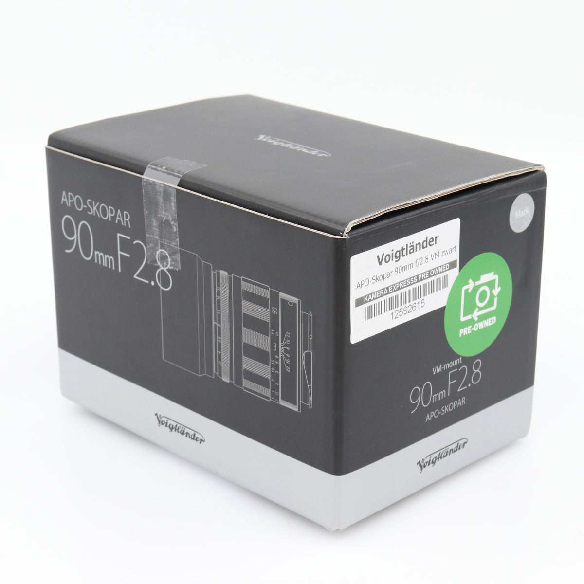 Voigtländer APO-Skopar 90mm f/2.8 VM black used