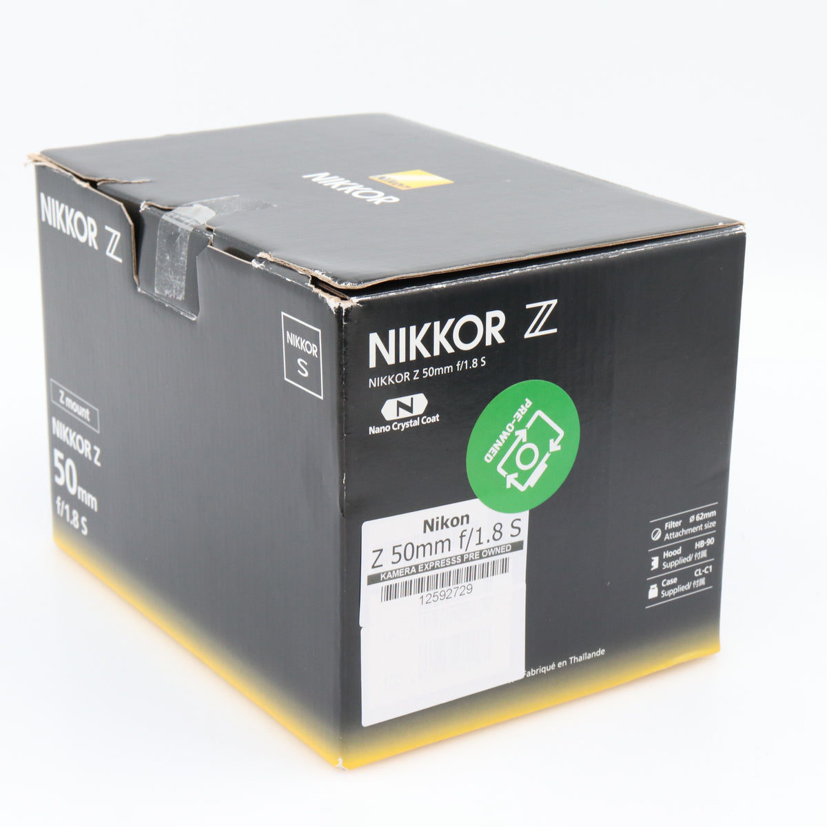 Nikon Z 50mm f/1.8 S used