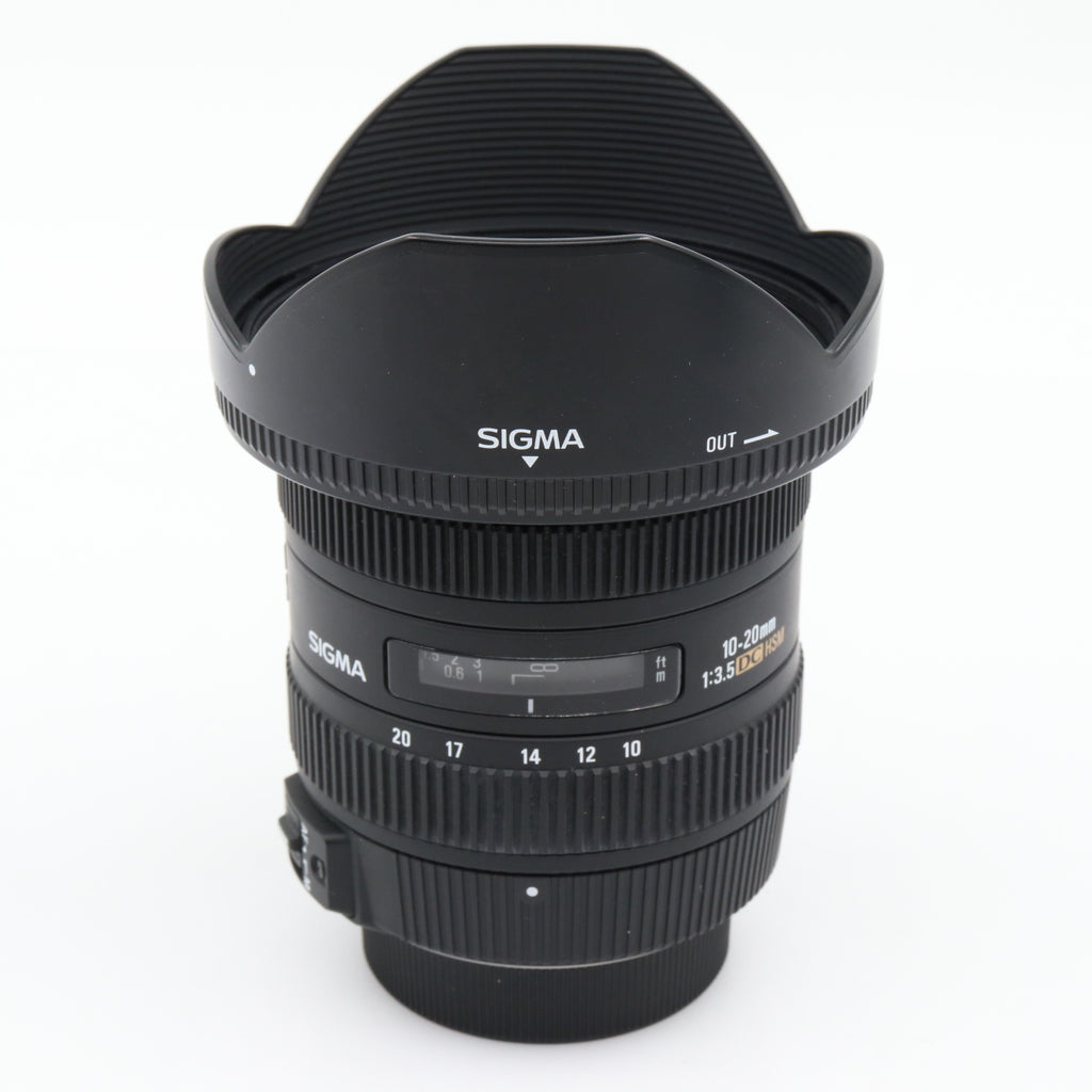 Sigma 10-20mm f/3.5 EX DC HSM Nikon used