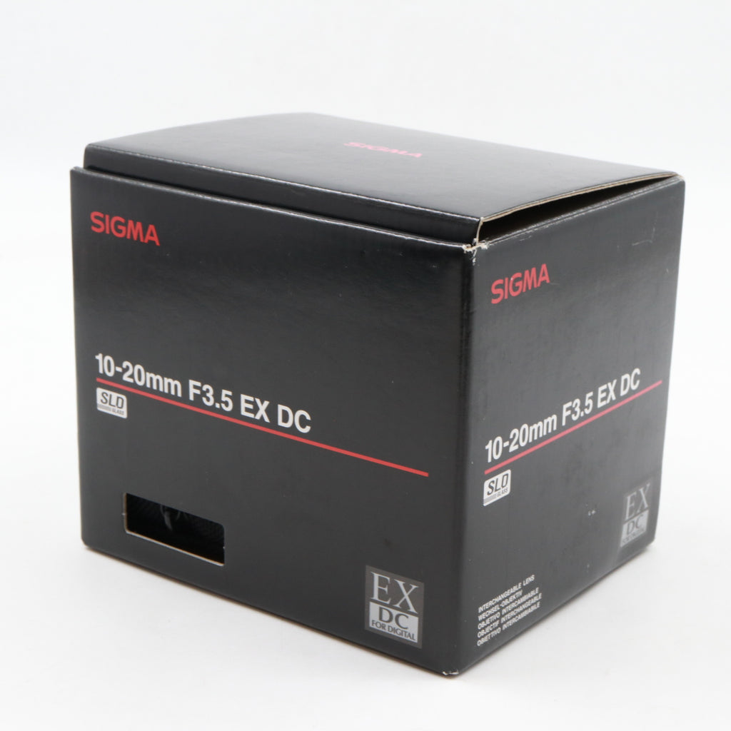 Sigma 10-20mm f/3.5 EX DC HSM Nikon used