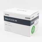 Sigma 16mm f/1.4 DC DN Contemporary Nikon Z used