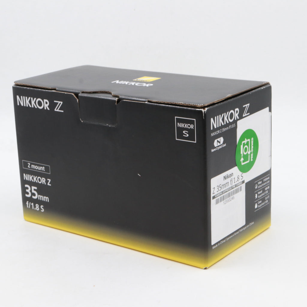 Nikon Z 35mm f/1.8 S used