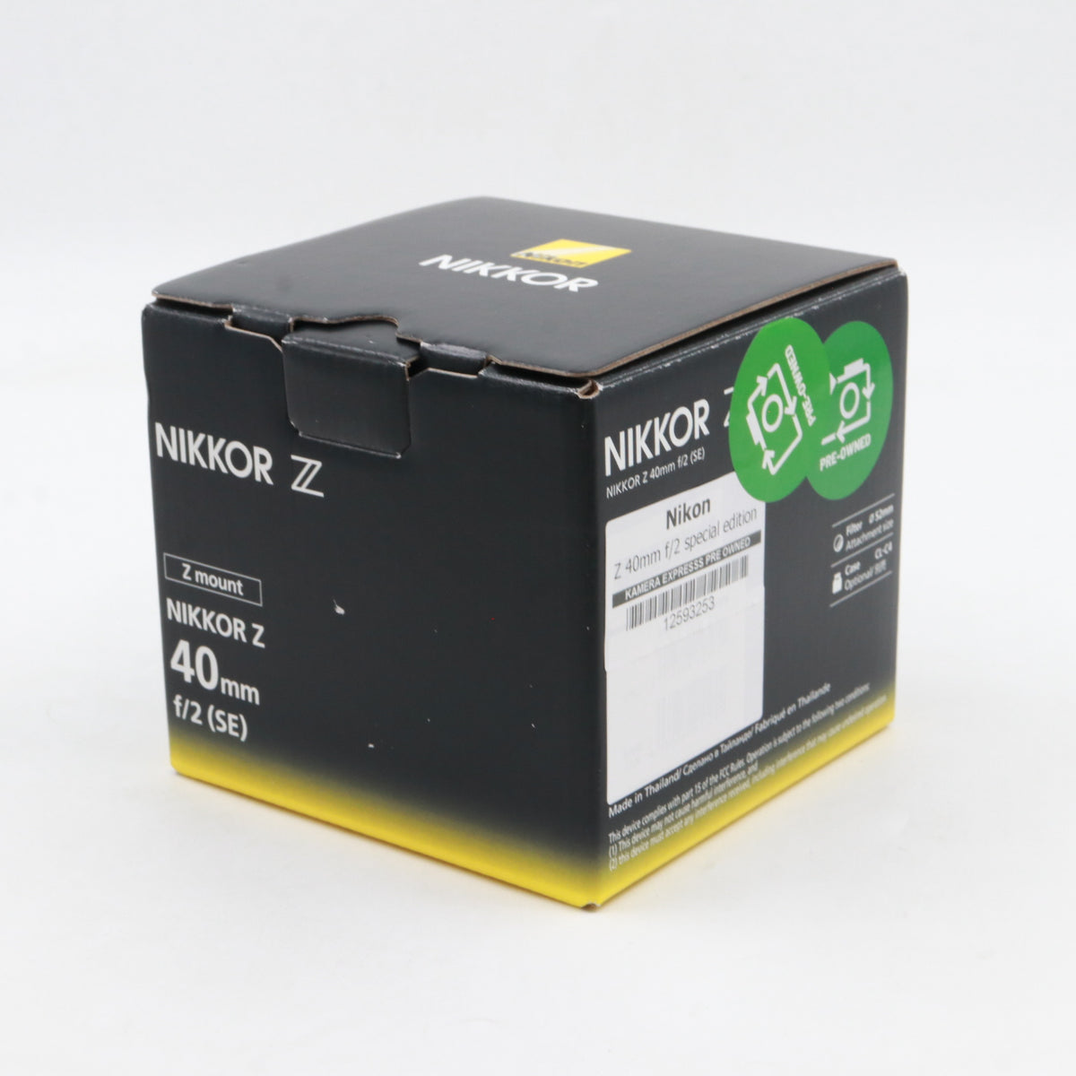 Nikon Z 40mm f/2 special edition used