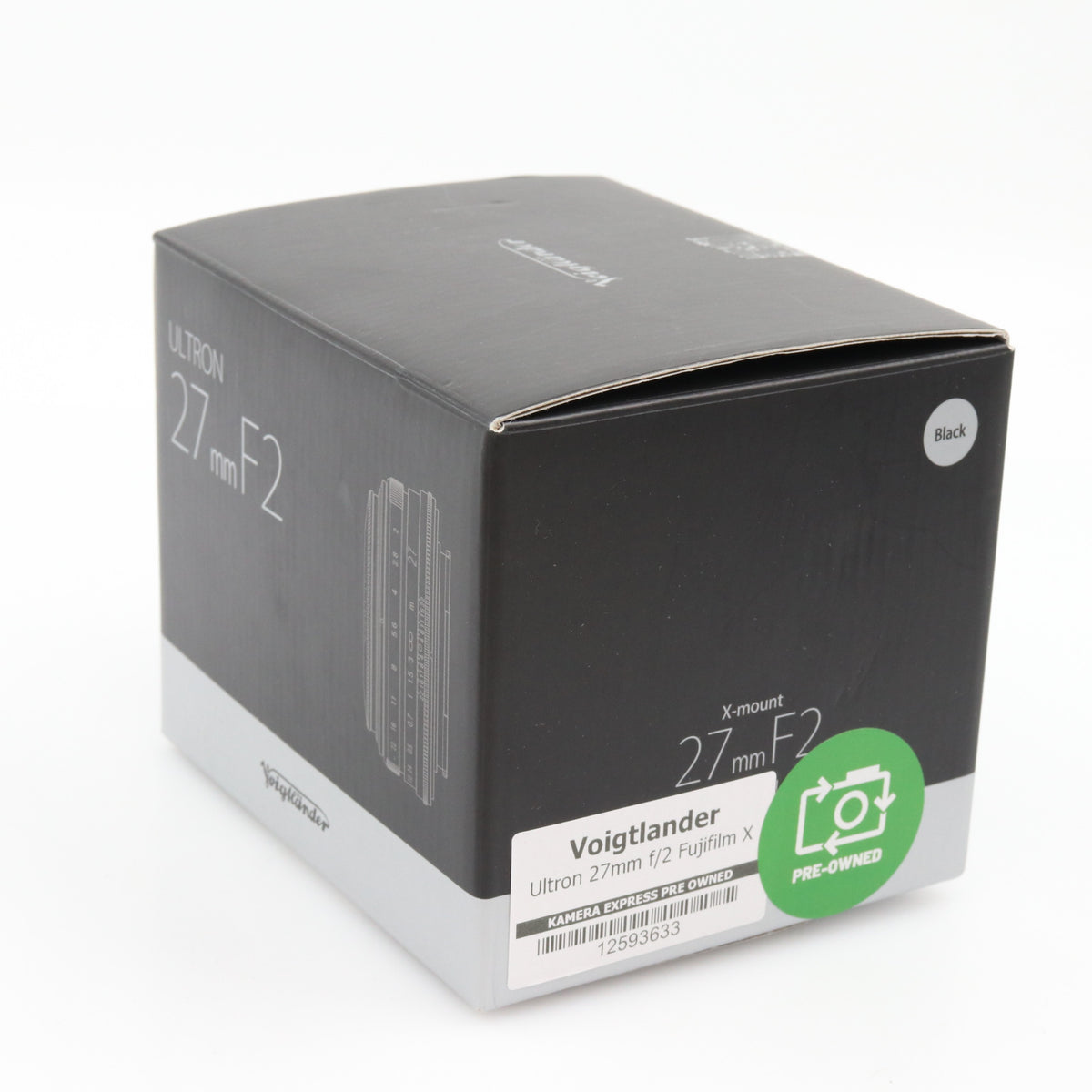 Voigtlander Ultron 27mm f/2 Fujifilm X used