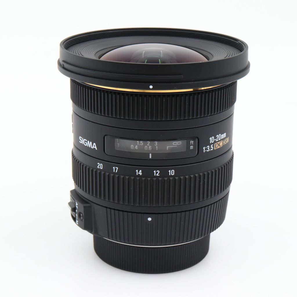 Sigma 10-20mm f/3.5 EX DC HSM Nikon used