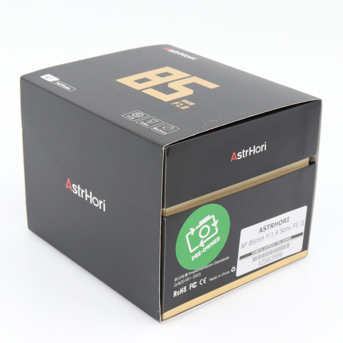 AstrHori AF 85mm F/1.8 II Sony FE used