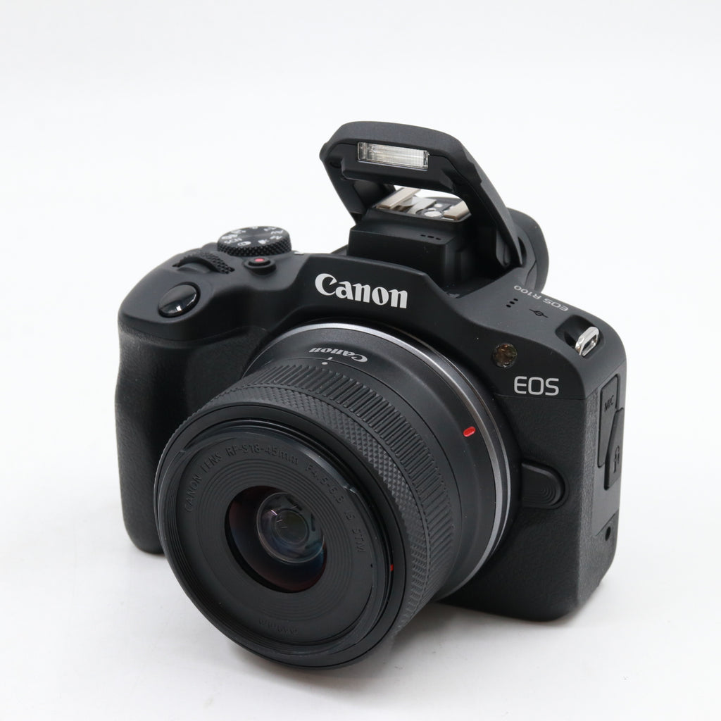 Canon EOS R100 + 18-45mm f/4.5-6.3 IS STM used