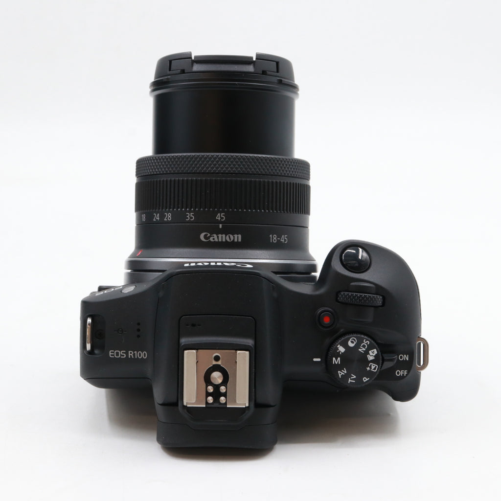 Canon EOS R100 + 18-45mm f/4.5-6.3 IS STM used