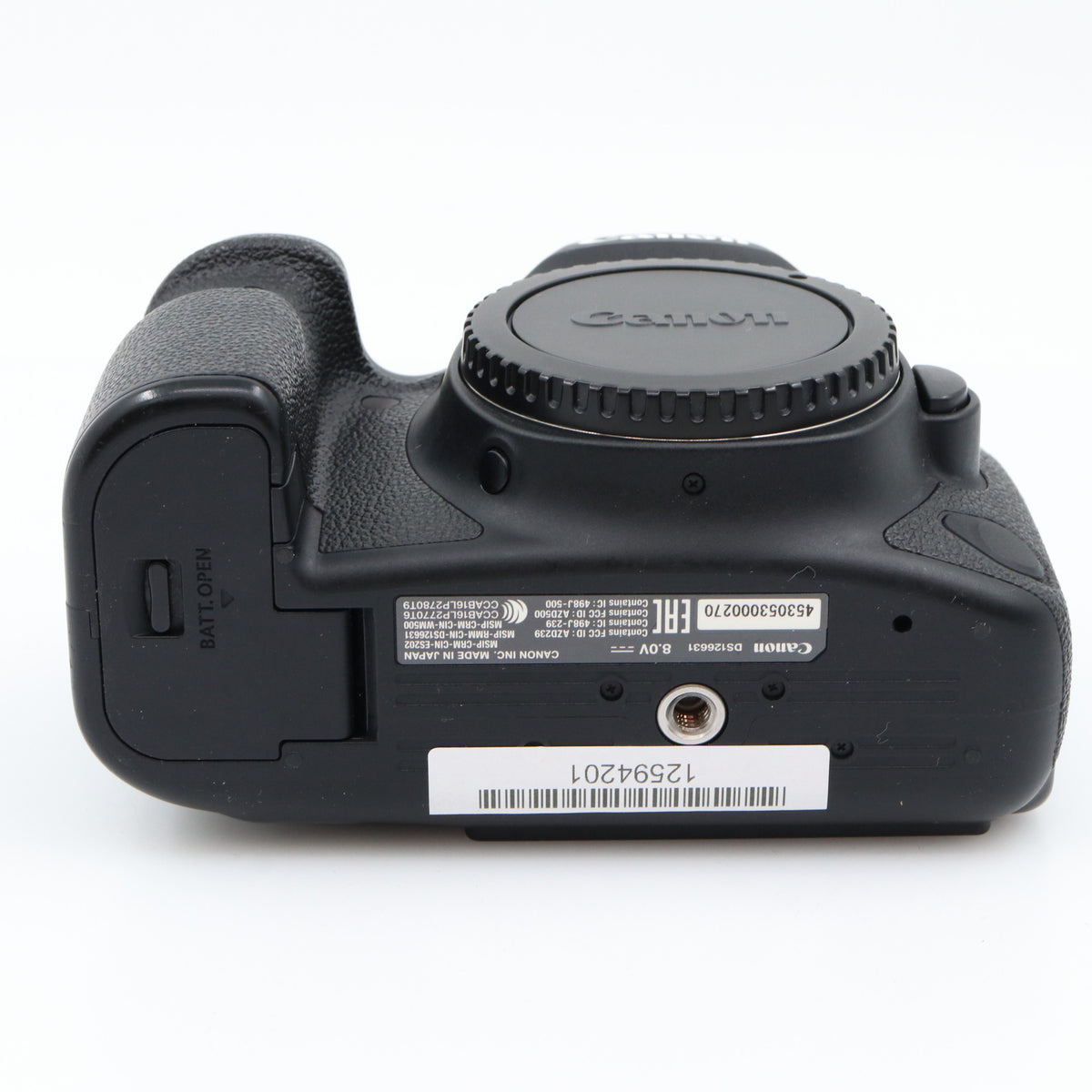 Canon EOS 6D mark II body used