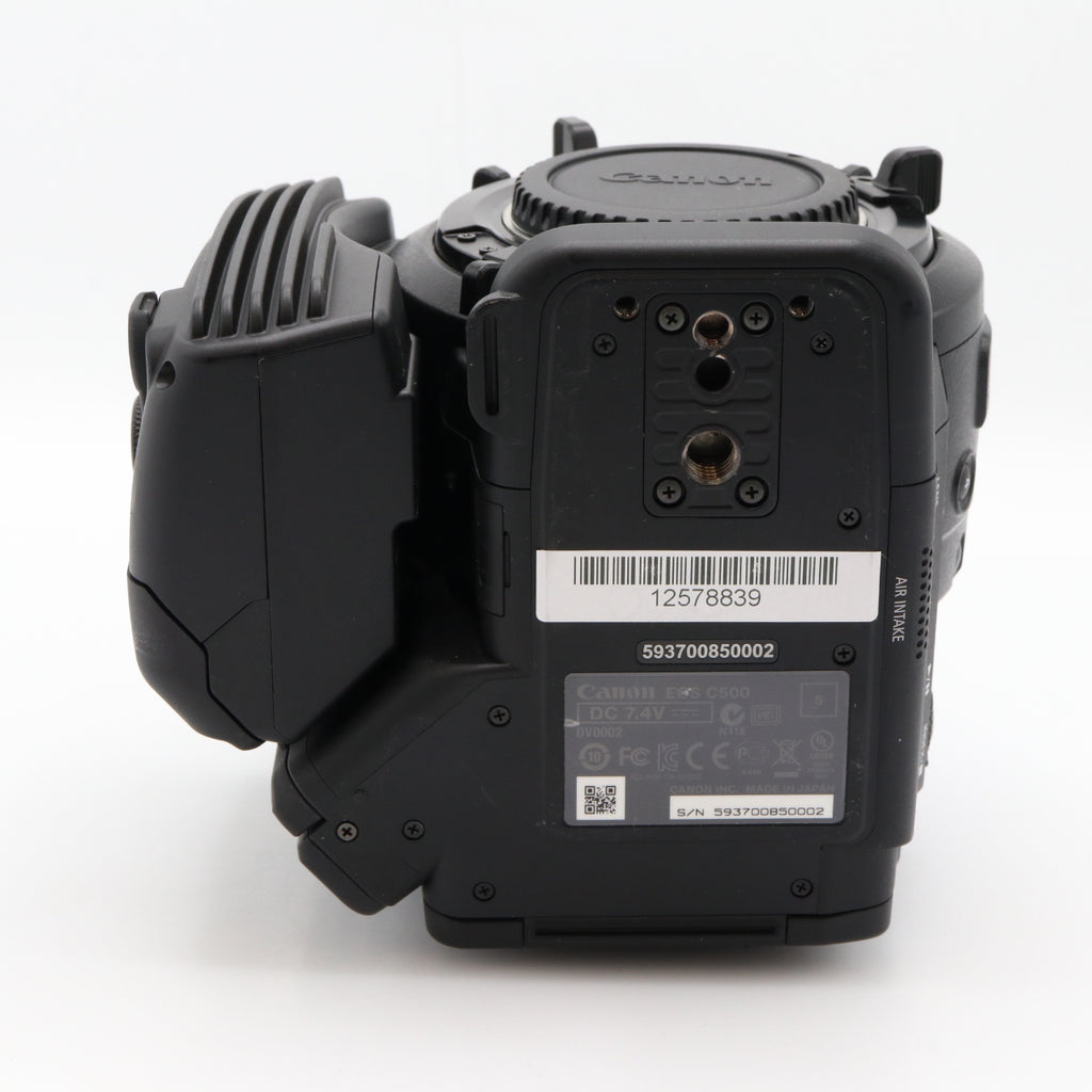 Canon EOS C500 body (EF-Mount) used