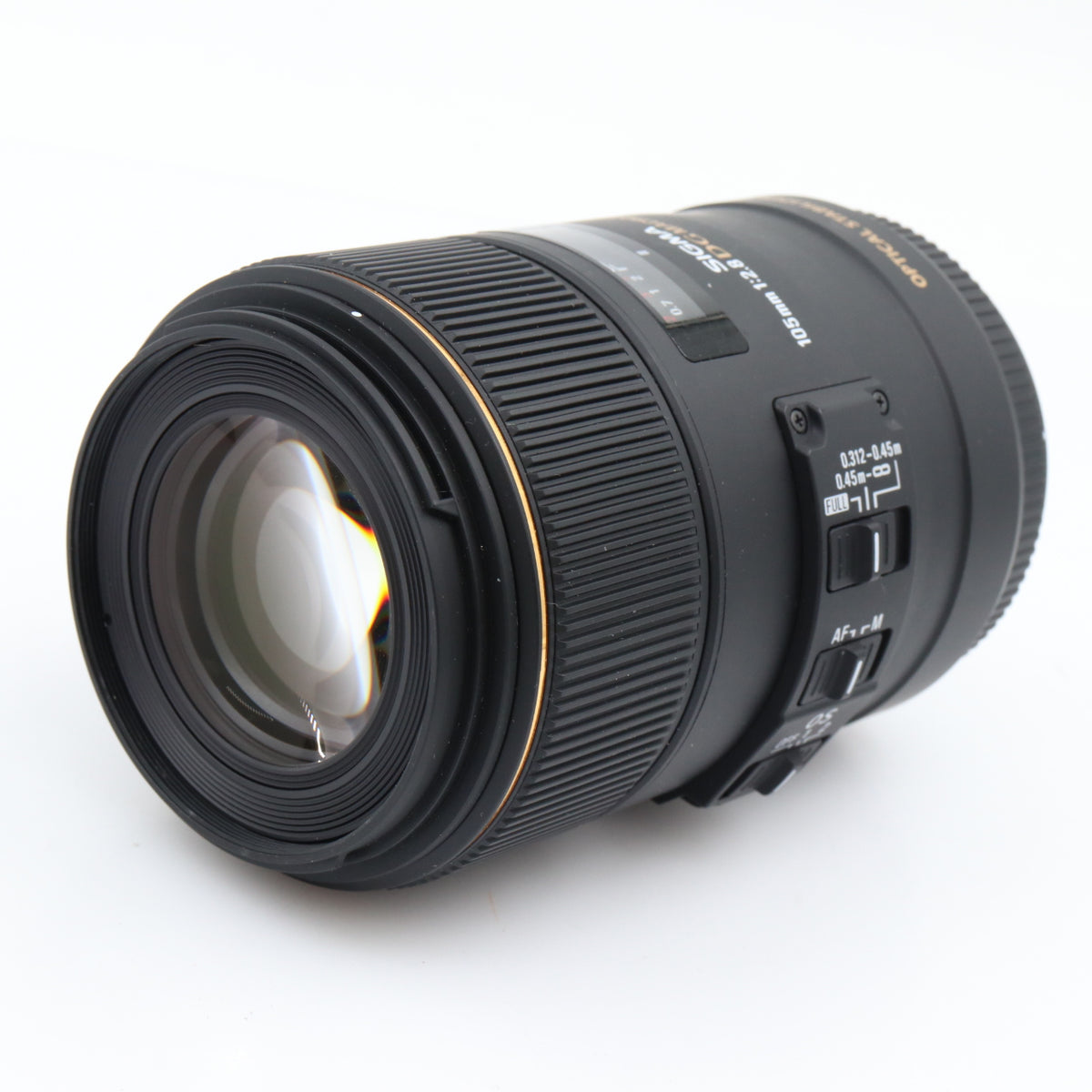 Sigma 105mm F/2.8 EX DG Macro OS HSM Canon EF used