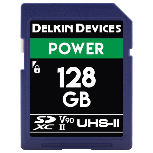 Carte mémoire SD Delkin POWER UHS-II (V90) 128Go - Kamera Express